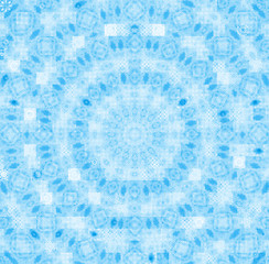 Image showing Blue background with abstract pattern