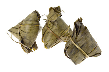 Image showing 3 rice dumplings

