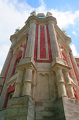 Image showing Tower of the royal palace in Tsaritsyno in Moscow