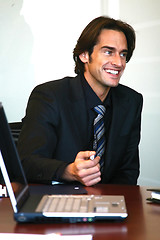 Image showing a portrait of businessman