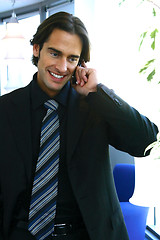 Image showing young businessman at the office