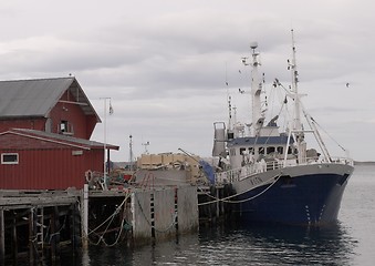 Image showing Norwegian fishing boat