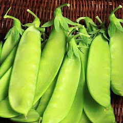 Image showing Green peas