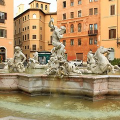 Image showing Rome fountain
