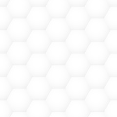 Image showing Seamless volume honeycomb abstract pattern - square graphic poly