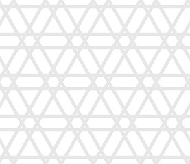 Image showing Seamless halftone gray pattern - Arabic simple wallpaper design.