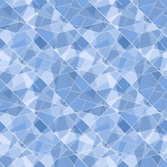 Image showing Seamless geometric brilliant pattern - abstract background