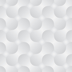 Image showing Simple geometric pattern - abstract shapes with gray gradients