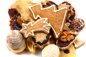 Image showing traditional czech christmas cookies