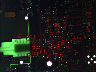 Image showing circuit board