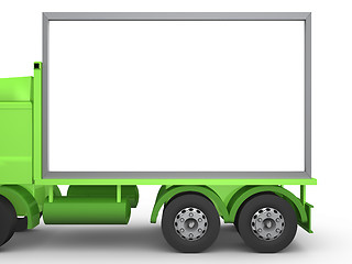 Image showing Billboard on Truck