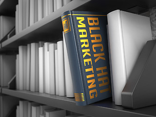 Image showing Black Hat Marketing - Title of Book.