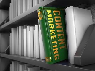 Image showing Content Marketing - Title of Book.