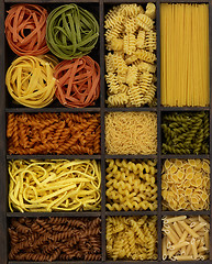 Image showing various noodles