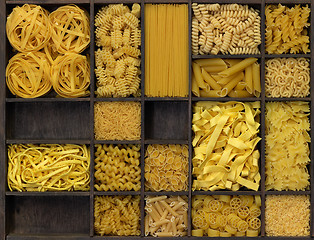 Image showing various noodles