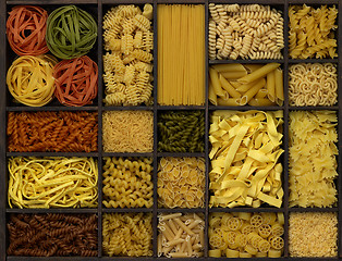 Image showing various noodles