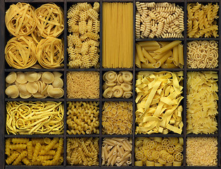 Image showing various noodles