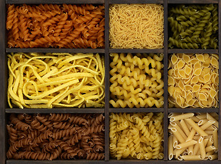 Image showing various noodles