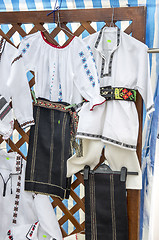 Image showing Romanian traditional clothes