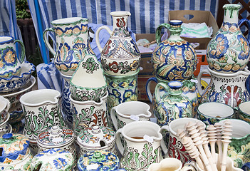 Image showing Romanian traditional pottery