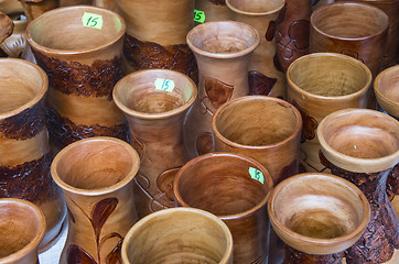 Image showing Romanian traditional mugs