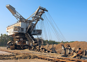 Image showing Mine machine