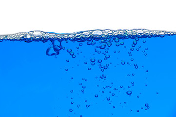 Image showing Blue water