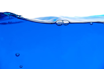 Image showing Blue water