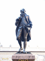 Image showing Goethe Denkmal Leipzig