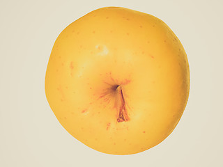 Image showing Retro look Apple fruit