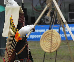 Image showing Shuting by archery