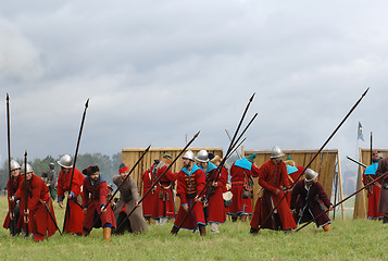 Image showing Spear defense