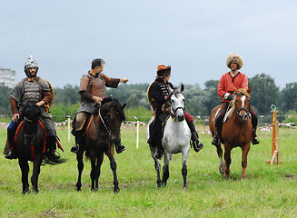 Image showing Mounted cavalry 1572