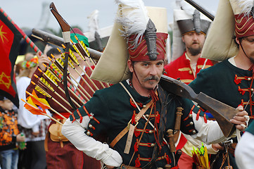 Image showing Archery coldier