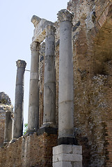 Image showing ancient theater taormina