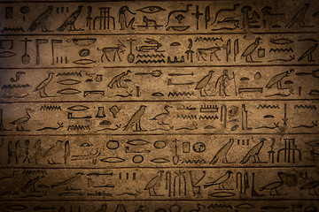 Image showing Hieroglyph