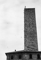 Image showing San Gimignano towers