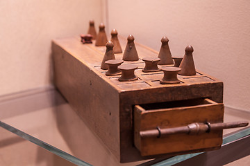 Image showing Egyptian Game of Senet