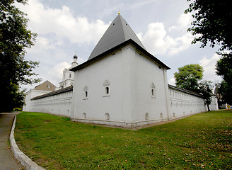 Image showing corner tower of the fortress wall