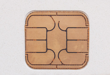 Image showing Card chip