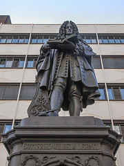 Image showing Leibniz Denkmal Leipzig