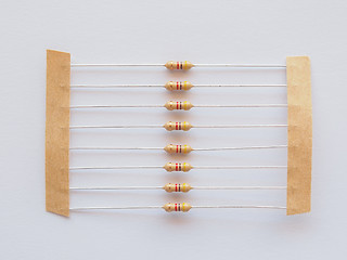 Image showing Passive resistor