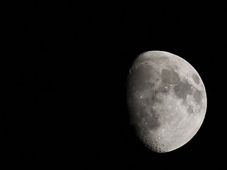 Image showing Gibbous moon