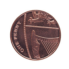 Image showing One Penny coin