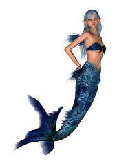 Image showing Blue Mermaid