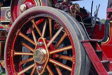 Image showing Steam Traction Wheel