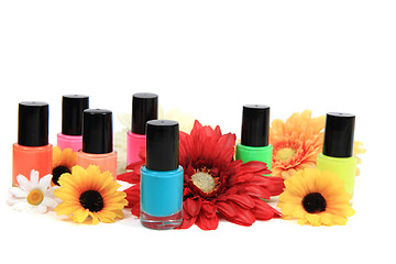 Image showing nail polish (color set)