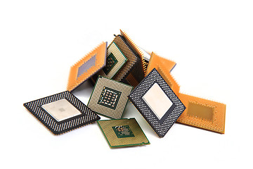 Image showing microprocessors