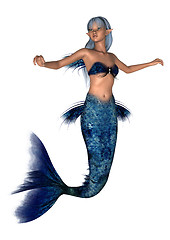 Image showing Blue Mermaid