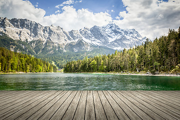 Image showing Eibsee Zugspitze